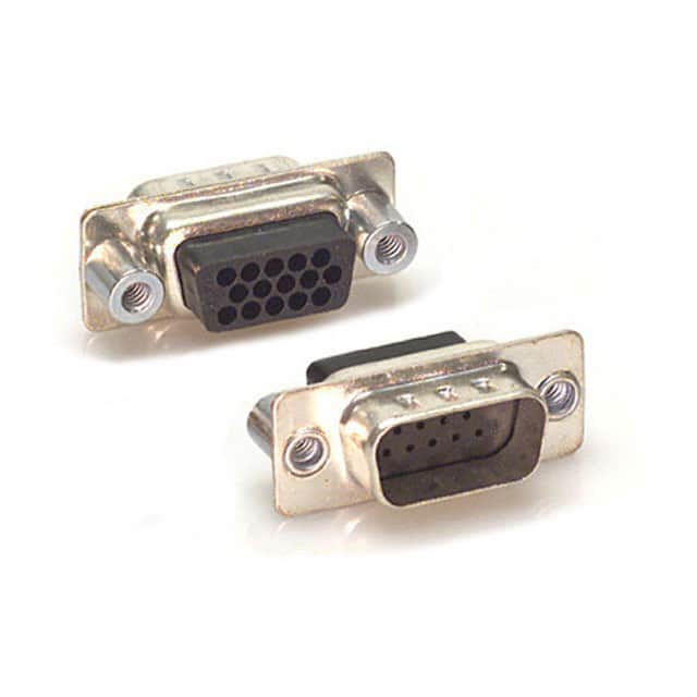 180-015-172-020 NorComp Inc.  Alloggiamenti per connettori D-Sub a forma di D